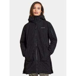 Didriksons Parka Ella Wns 2 504835 Fekete Regular Fit