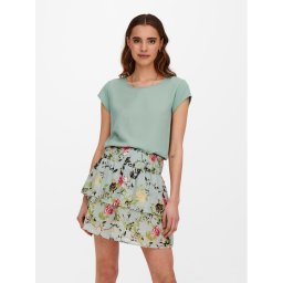 ONLY Blúz 15142784 Zöld Regular Fit