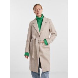 Pieces Átmeneti kabát 17140801 Bézs Regular Fit