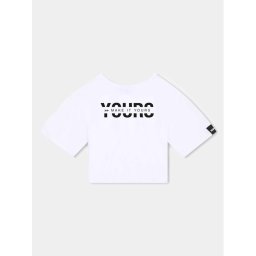 DKNY Póló D35T18 S Fehér Regular Fit