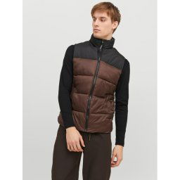 Jack&Jones Mellény 12235861 Barna Regular Fit