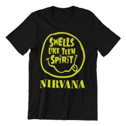 Nirvana - Smells like teen spirit férfi póló