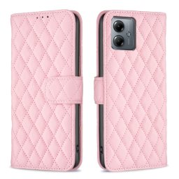 LATTICE Motorola Moto G14 rózsaszín védőtok