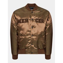 Mercer Amsterdam Bomber dzseki Unisex The Varsity MEAP233003 Barna Classic Fit
