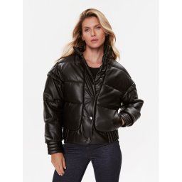 Guess Pehelykabát Ivana W3BL12 WFSP0 Fekete Regular Fit