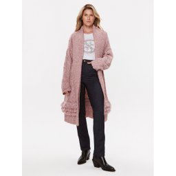 Guess Kardigán W3BR43 Z3AF0 Rózsaszín Regular Fit