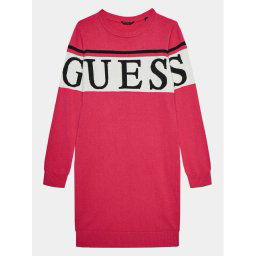 Guess Kötött ruha J3BK16 Z38B0 Rózsaszín Regular Fit