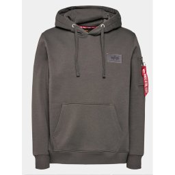 Alpha Industries Pulóver Back Print 178318 Szürke Regular Fit