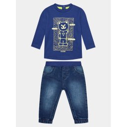 Guess Blúz és nadrág I3BG16 I3Z11 Sötétkék Regular Fit