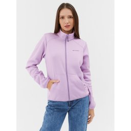 Columbia Polár kabát Col Hike Tech Fleece FZ Lila Regular Fit