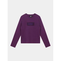 DKNY Blúz D35T25 S Lila Regular Fit