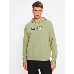 Fila Pulóver FAM0511 Zöld Regular Fit