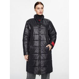 Hugo Pehelykabát Fantoma 50499099 Fekete Relaxed Fit