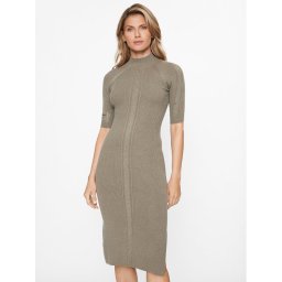 Guess Kötött ruha Arielle W3BK40 Z3940 Zöld Slim Fit