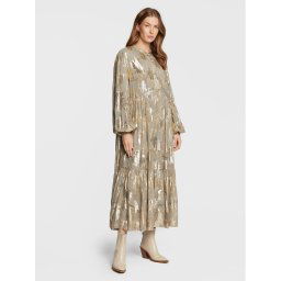 Bruuns Bazaar Hétköznapi ruha Hollyhock Laerke BBW3059 Zöld Relaxed Fit