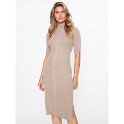 Guess Kötött ruha Arielle W3BK40 Z3940 Bézs Slim Fit