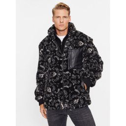 Guess Átmeneti kabát M3BL16 WFSH2 Fekete Regular Fit