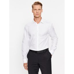 Hugo Ing Kenno 50500965 Fehér Slim Fit