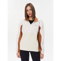 Columbia Polár kabát Trek™ Hybrid Sherpa 1/2 Zip Ekru Regular Fit