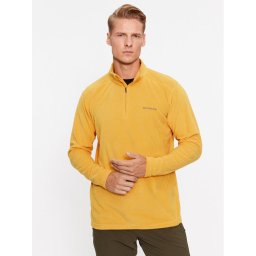 Columbia Polár kabát Klamath Range™ II Half Zip Sárga Regular Fit