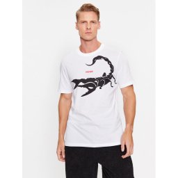Hugo Póló Darpione 50498196 Fehér Regular Fit