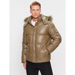 Guess Pehelykabát M3BL23 WFOZ0 Khaki Regular Fit