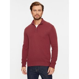 United Colors Of Benetton Sweater 1002U200U Bordó Regular Fit