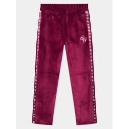 Guess Melegítő alsó J3BQ12 KBYO0 Bordó Relaxed Fit
