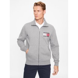 Tommy Hilfiger Pulóver New York MW0MW32749 Szürke Regular Fit