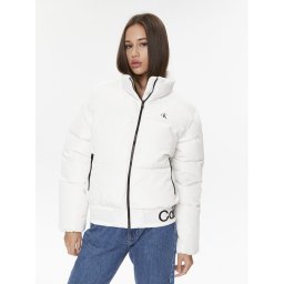 Calvin Klein Jeans Pehelykabát J20J222334 Fehér Relaxed Fit