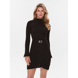 Guess Hétköznapi ruha W3BK46 Z2WX0 Fekete Regular Fit