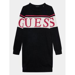 Guess Kötött ruha J3BK16 Z38B0 Fekete Regular Fit