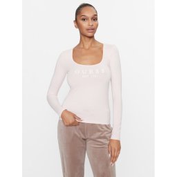 Guess Blúz Carrie O2BM31 KBBU1 Rózsaszín Regular Fit