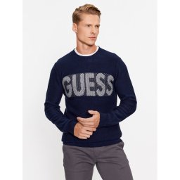 Guess Sweater M3BR50 Z38V2 Sötétkék Regular Fit