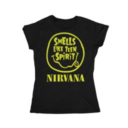 Nirvana - Smells like teen spirit női póló