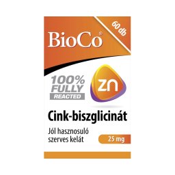 BioCo Cink-biszglicinát 25 mg tabletta 60x