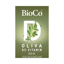 BioCo Oliva D3 3000 NE lágyzselatin kapszula 60x