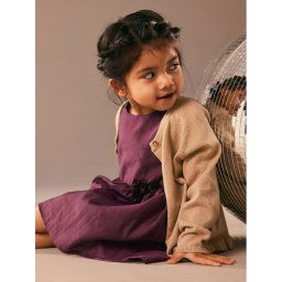 NAME IT Elegáns ruha 13209723 Lila Regular Fit