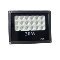 20W SMD LED Speciális reflektor fényvető hideg fehér SLIM Kültéri spotlámpa IP66 - L