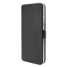 Bőr tok PU Motorola Moto G Pure oldalranyíló fekete Topic FIXED (FIXTOP-830-BK)