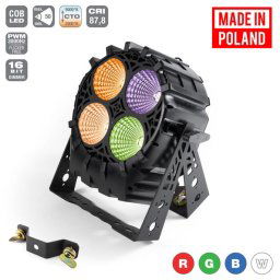 FLASH PRO LED PAR 64 4x30W 4in1 COB Short 4 section