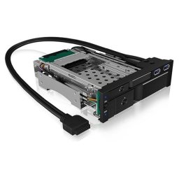 Icy Box zárható mobil rack két HDD/SSD-számára