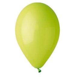 Léggömb, 26 cm, limezöld