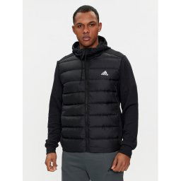 adidas Pehelykabát Essentials Hybrid Down HZ4430 Fekete Slim Fit