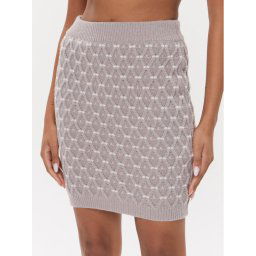 Guess Miniszoknya W3BD0N Z3BF2 Szürke Regular Fit