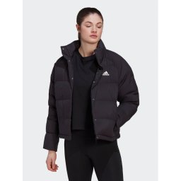 adidas Pehelykabát Helionic Relaxed Down HG8696 Fekete Loose Fit