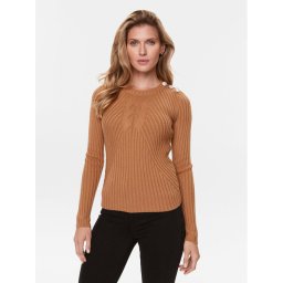 Liu Jo Sweater MF3222 MA95M Barna Regular Fit