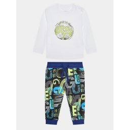 Guess Blúz és nadrág I3BG15 I3Z13 Fehér Regular Fit