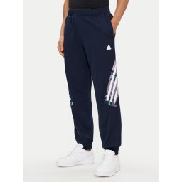 adidas Melegítő alsó Future Icons Allover Print IJ8853 Sötétkék Regular Fit