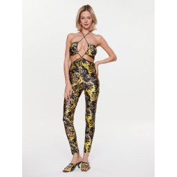 Versace Jeans Couture Kezeslábas 74HAN000 Fekete Slim Fit
